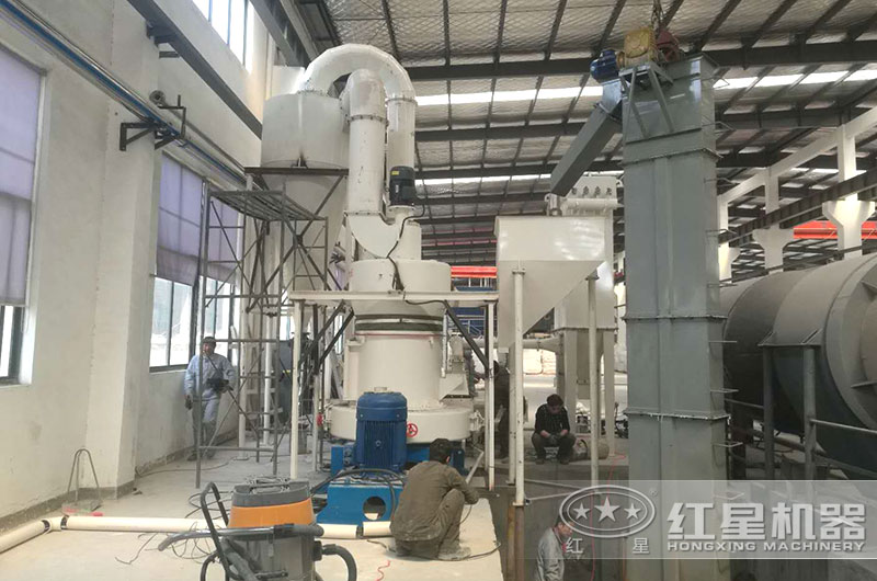 高細制粉雷蒙磨作業現場 高細制粉雷蒙磨作業現場