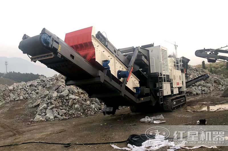 履帶移動(dòng)式破碎站在杭州 履帶移動(dòng)式破碎站在杭州