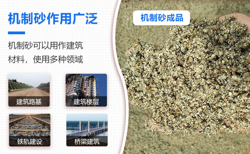 機制砂品級越來越高，用途也越來越廣泛